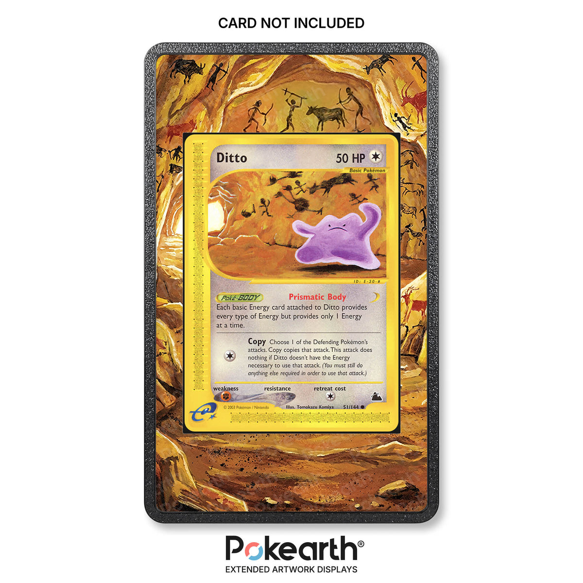 Ditto 51/144 - Hülle mit erweitertem Artwork für Pokémon-Karten