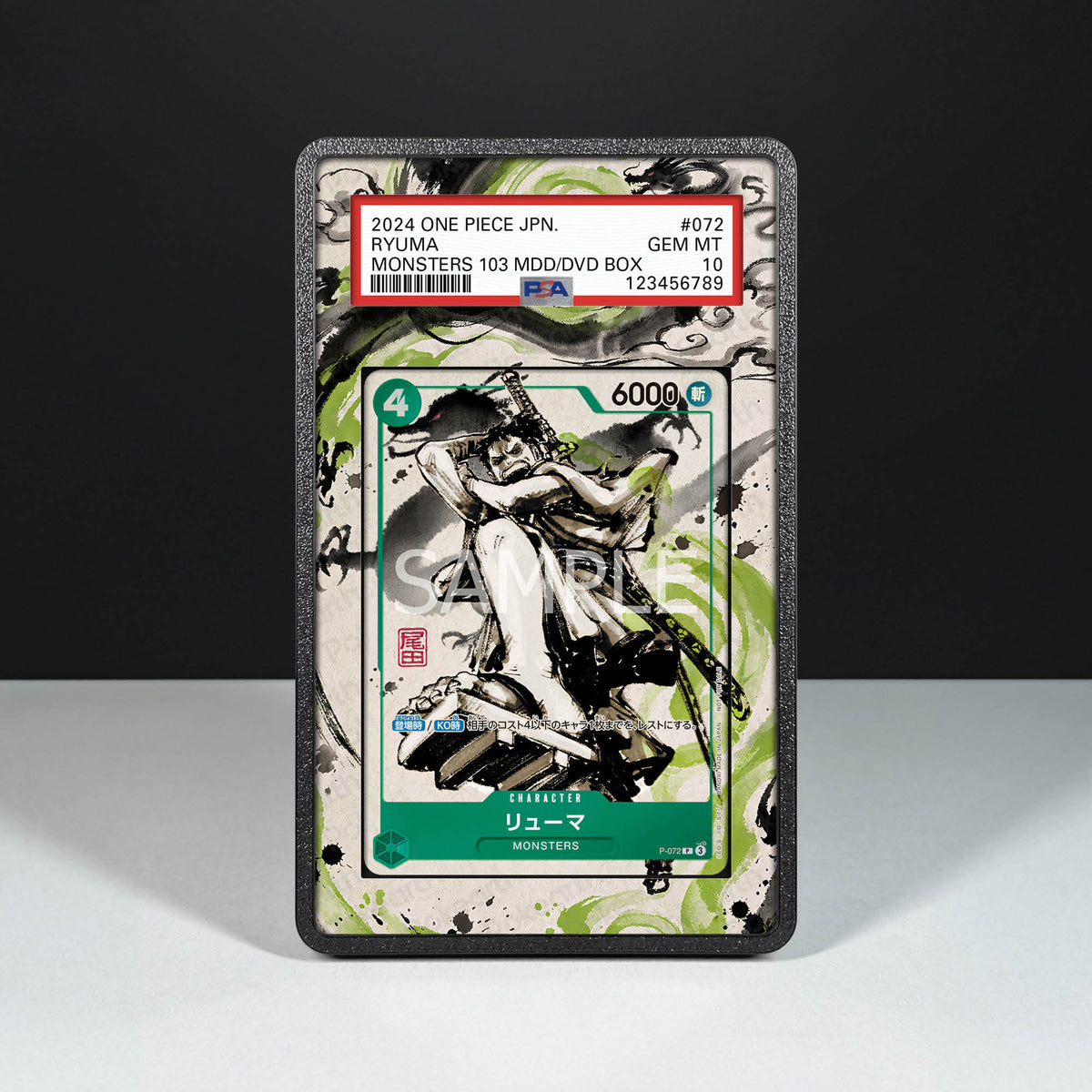 Ryuma P-072 - Custodia con Artwork Esteso per Carte Gradate