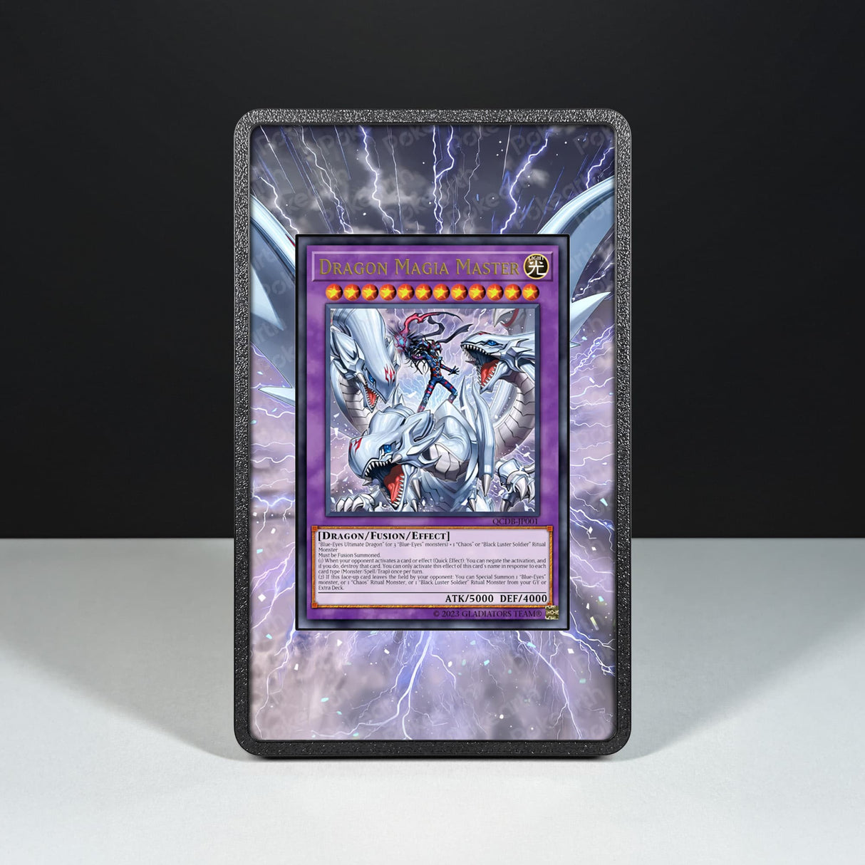 Magia Signore dei Draghi 118 - Custodia con Artwork Esteso per Carte Yu-Gi-Oh! - Display Case Extended Artwork Pokearth