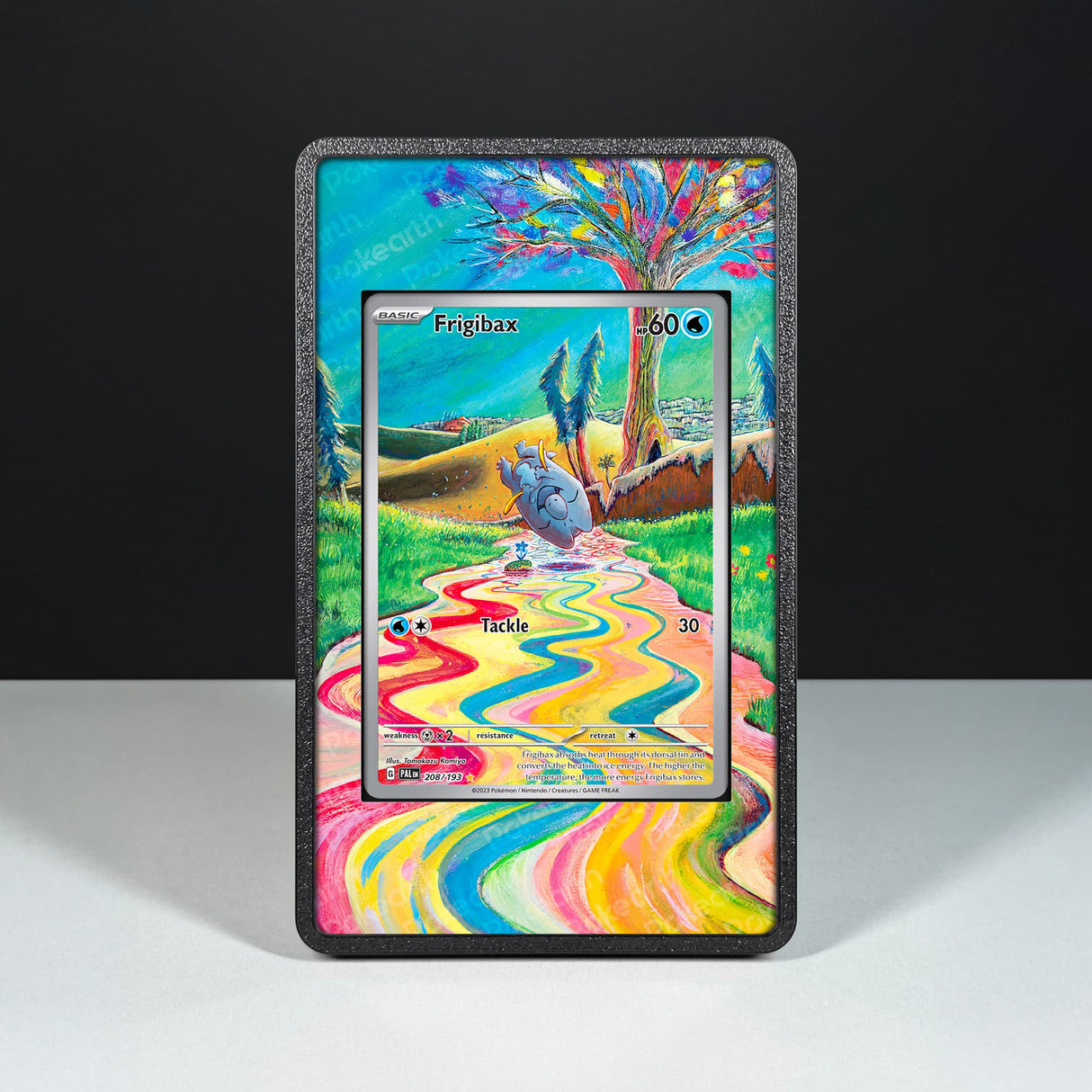 Frigibax 208/193 - Custodia con Artwork Esteso per Carte Pokémon - Display Case Extended Artwork Pokearth
