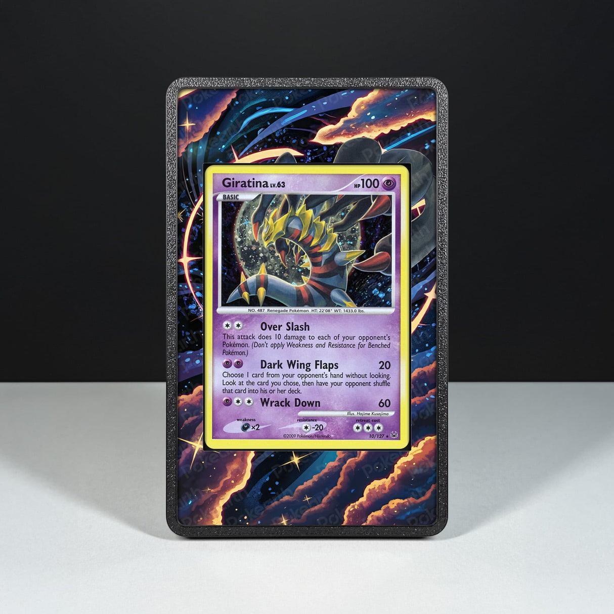 Giratina Lv.63 10/127 - Custodia con Artwork Esteso per Carte Pokémon - Display Case Extended Artwork Pokearth