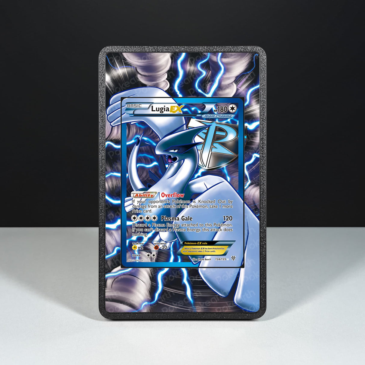 Lugia EX 134/135 - Custodia con Artwork Esteso per Carte Pokémon - Display Case Extended Artwork Pokearth