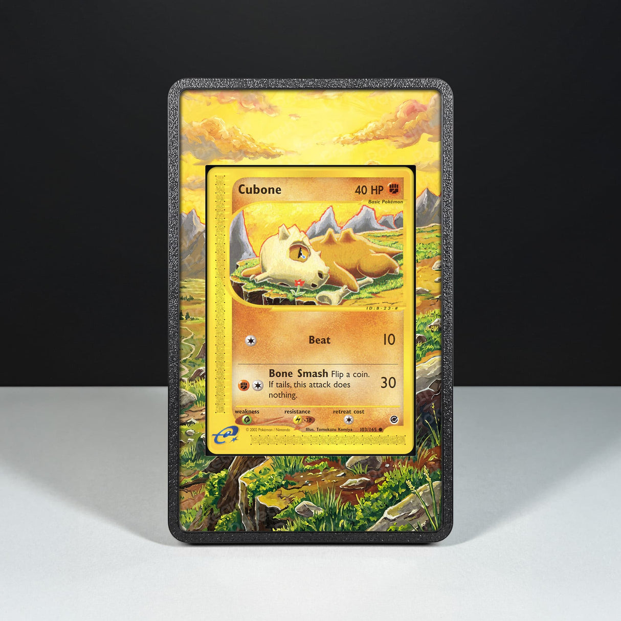 Cubone 103/165 - Custodia con Artwork Esteso per Carte Pokémon
