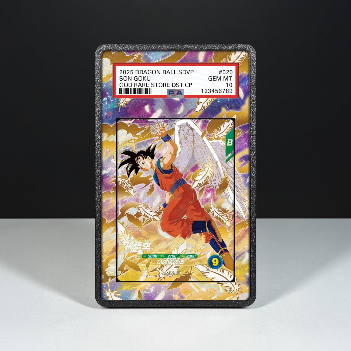 Son Goku Angel SDVP-020 - Custodia con Artwork Esteso per Carte Gradate