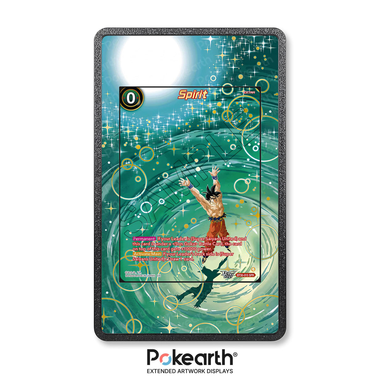 Spirit BT30-015 - Custodia con Artwork Esteso per Carte Dragon Ball