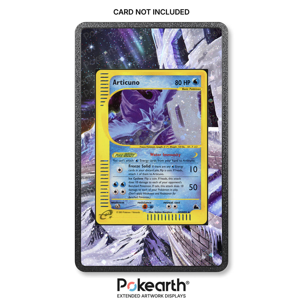 Articuno H3/H32 - Pokémon-Kartenhüllen mit erweitertem Artwork
