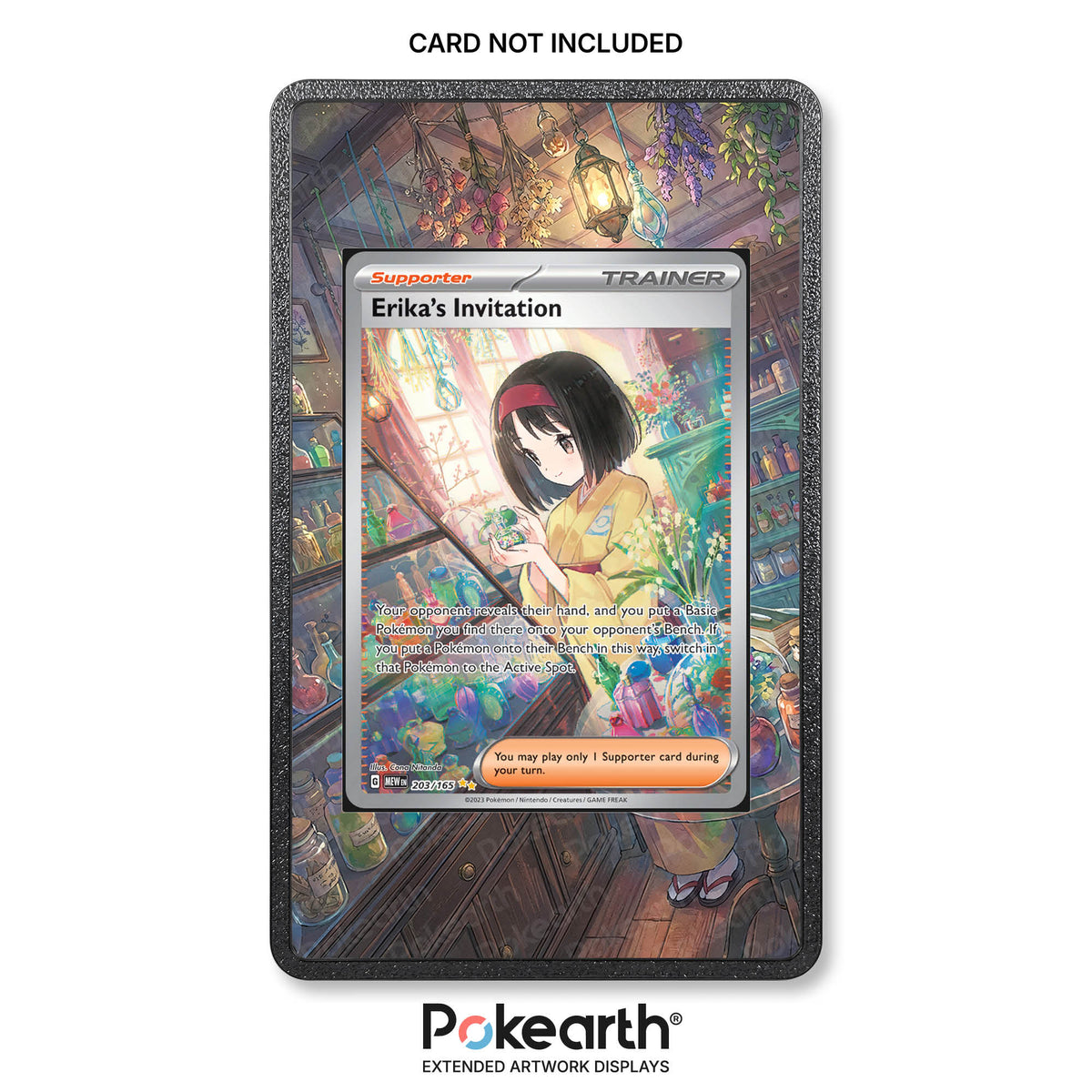 Erikas Einladung 203/165 – Pokémon-Kartenhüllen mit erweitertem Artwork