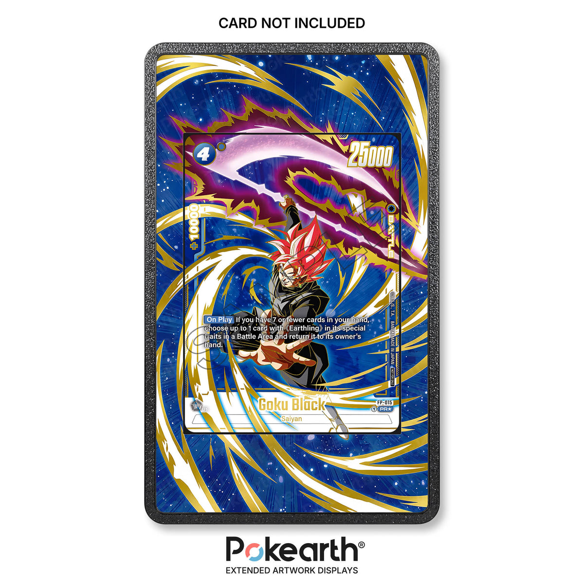 Goku Black FP-015 – Hülle mit erweitertem Artwork für Dragon Ball-Karten