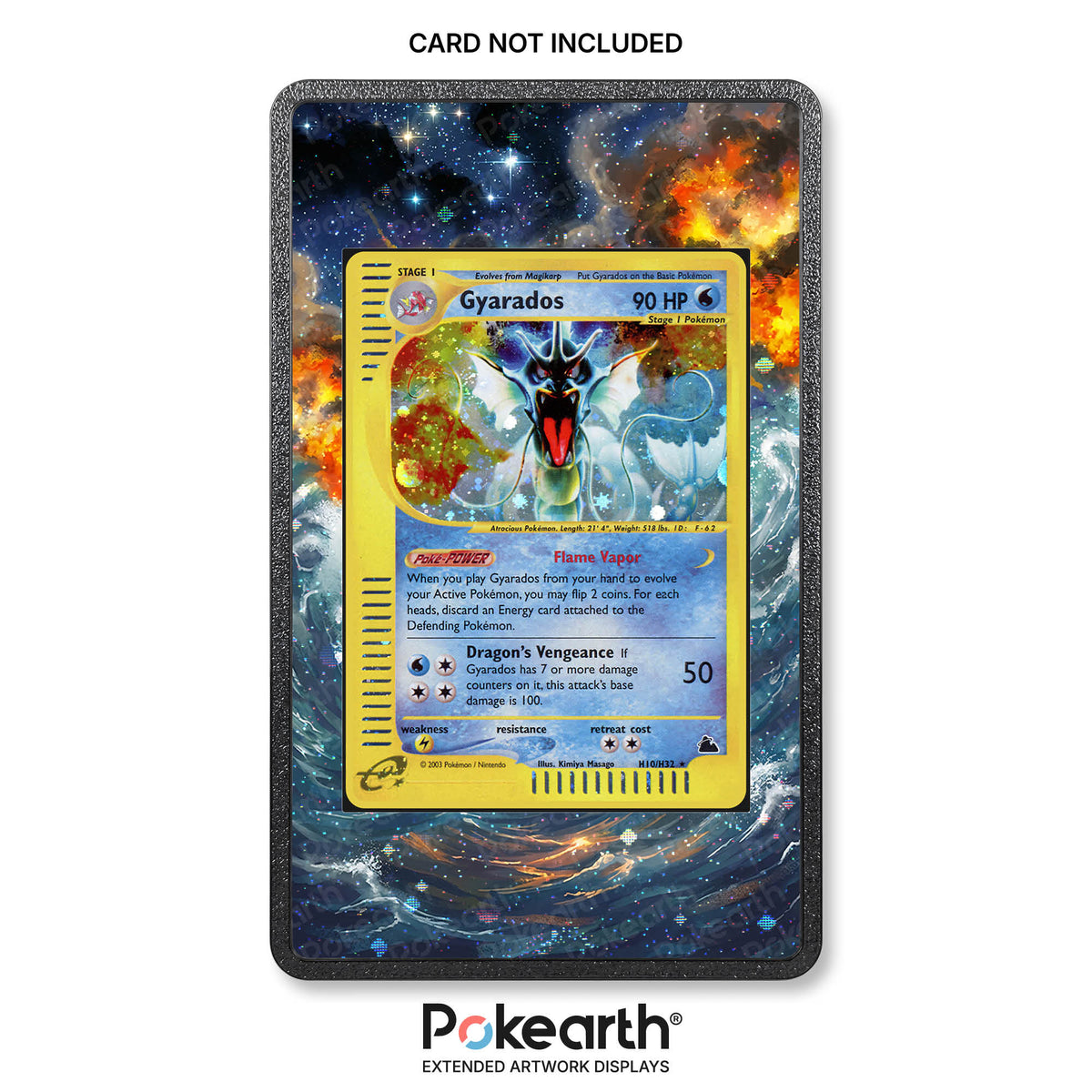 Gyarados H10/H32 - Pokémon Extended Artwork Display Case