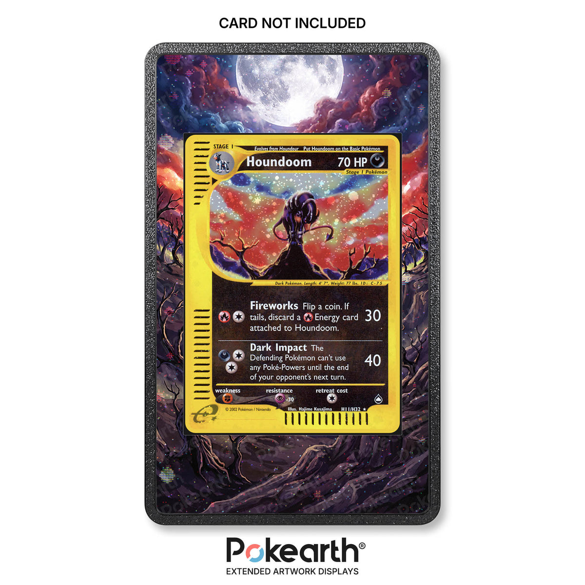 Houndoom H11/H32 - Pokémon Extended Artwork Display Case