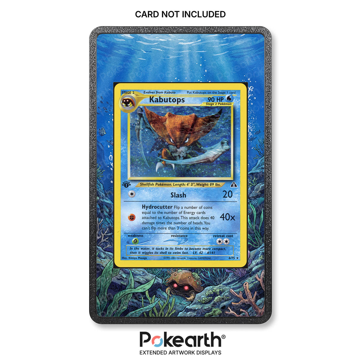 Kabutops 6/75 - Custodia con Artwork Esteso per Carte Pokémon