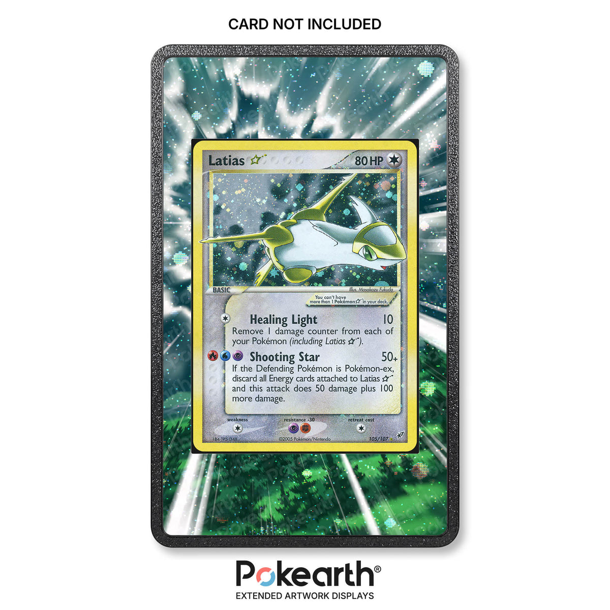 Latias Gold Star 105/107 - Pokémon-Kartenhüllen mit erweitertem Artwork