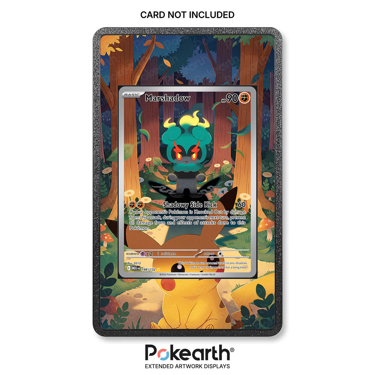 Marshadow 146/132 - Custodia con Artwork Esteso per Carte Pokémon