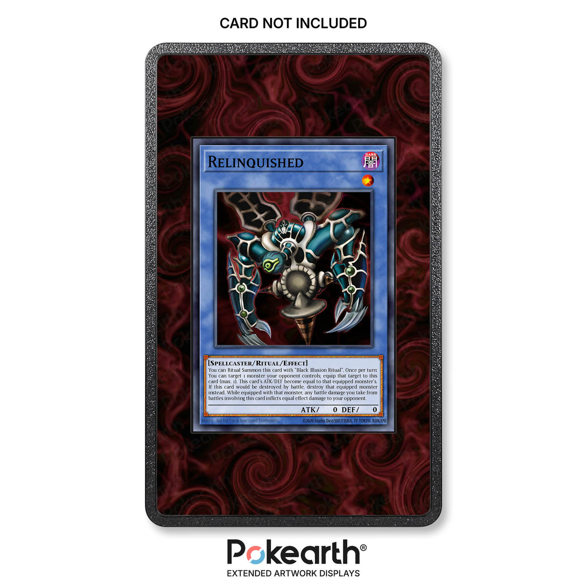 Abbandono 001 - Custodia con Artwork Esteso per Carte Yu-Gi-Oh!