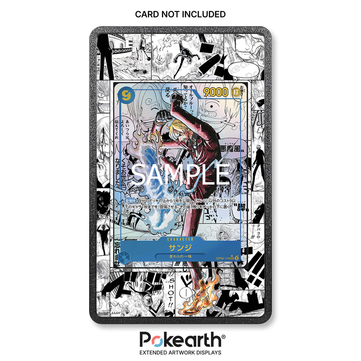 Sanji OP06-119 Manga - Custodia con Artwork Esteso per Carte One Piece