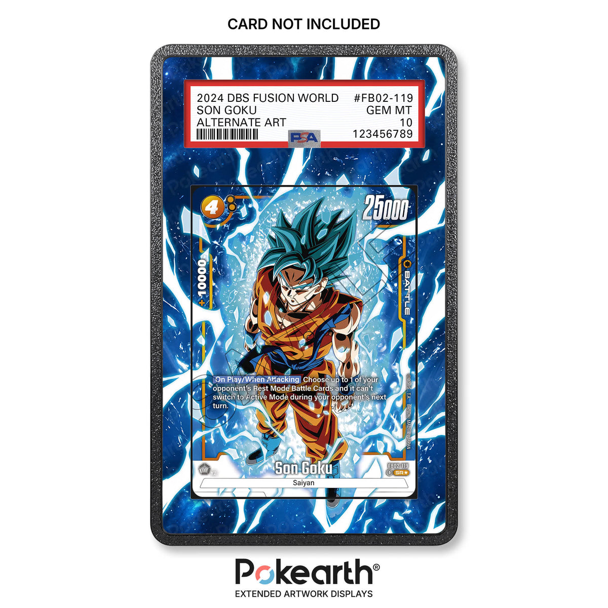 Son Goku FB02-119 - Custodia con Artwork Esteso per Carte Gradate