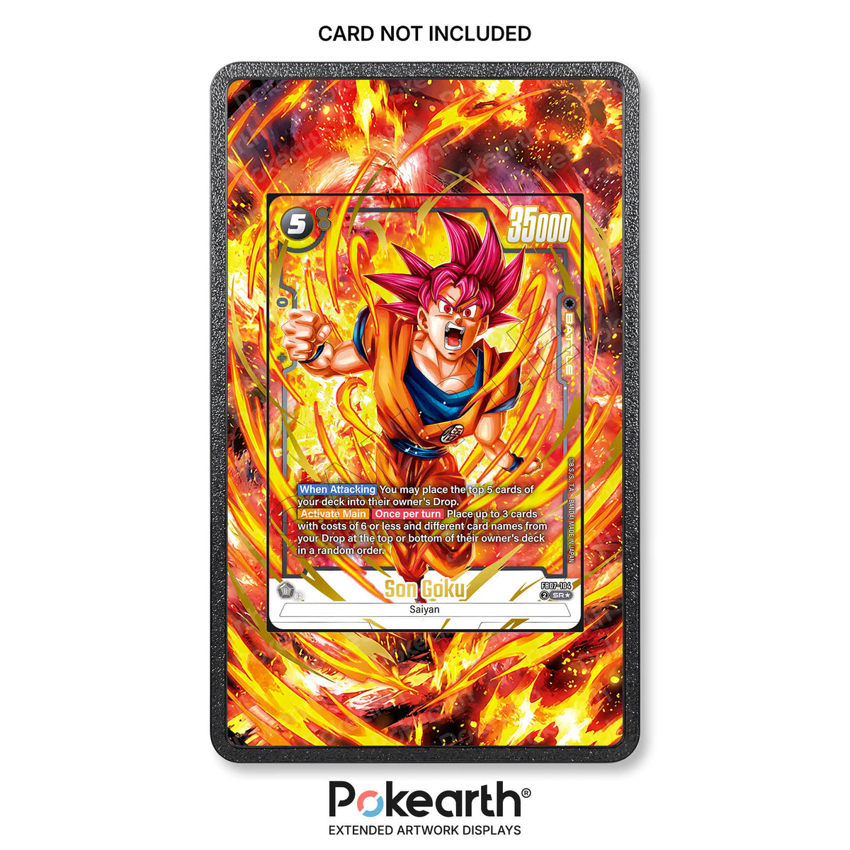 Son Goku FB07-104 - Custodia con Artwork Esteso per Carte Dragon Ball
