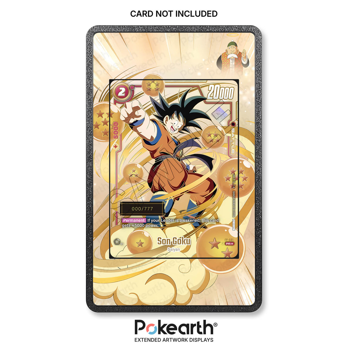 Son Goku FP-001 - Dragon Ball Extended Artwork Display Case