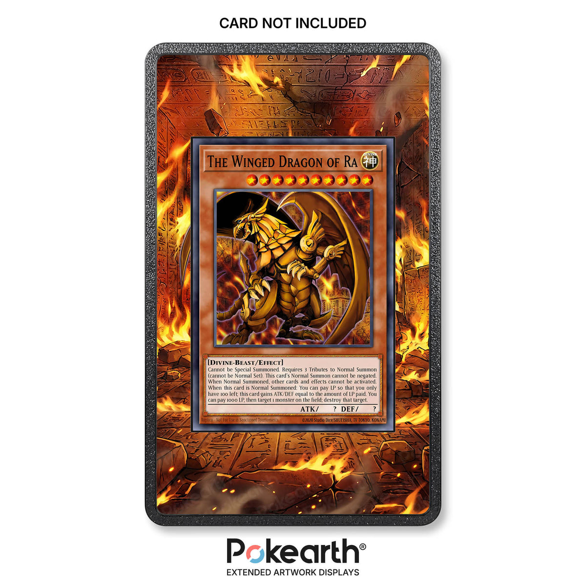 Drago Alato di Ra 065 - Custodia con Artwork Esteso per Carte Yu-Gi-Oh!