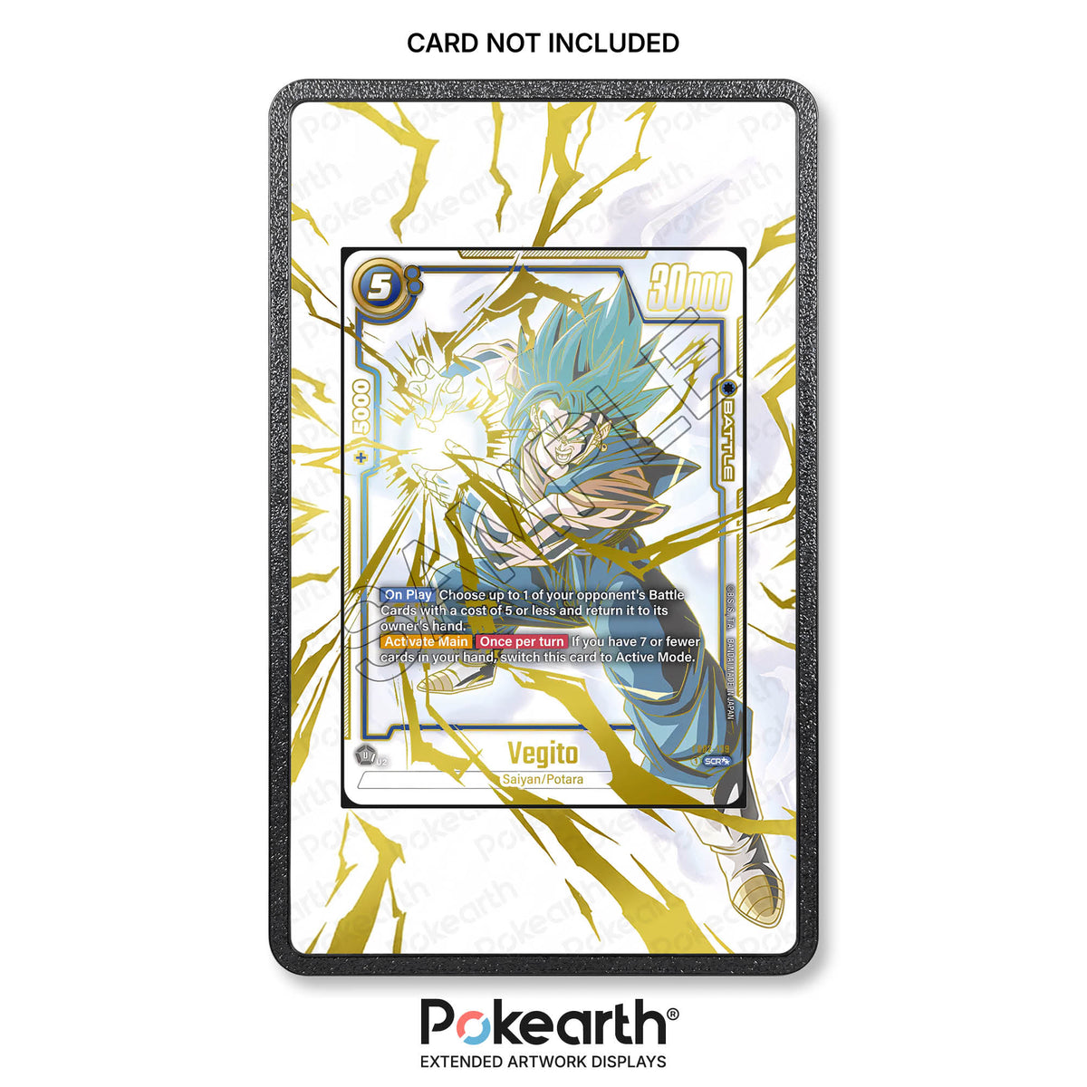 Vegito FB02-139 - Dragon Ball Extended Artwork Display Case