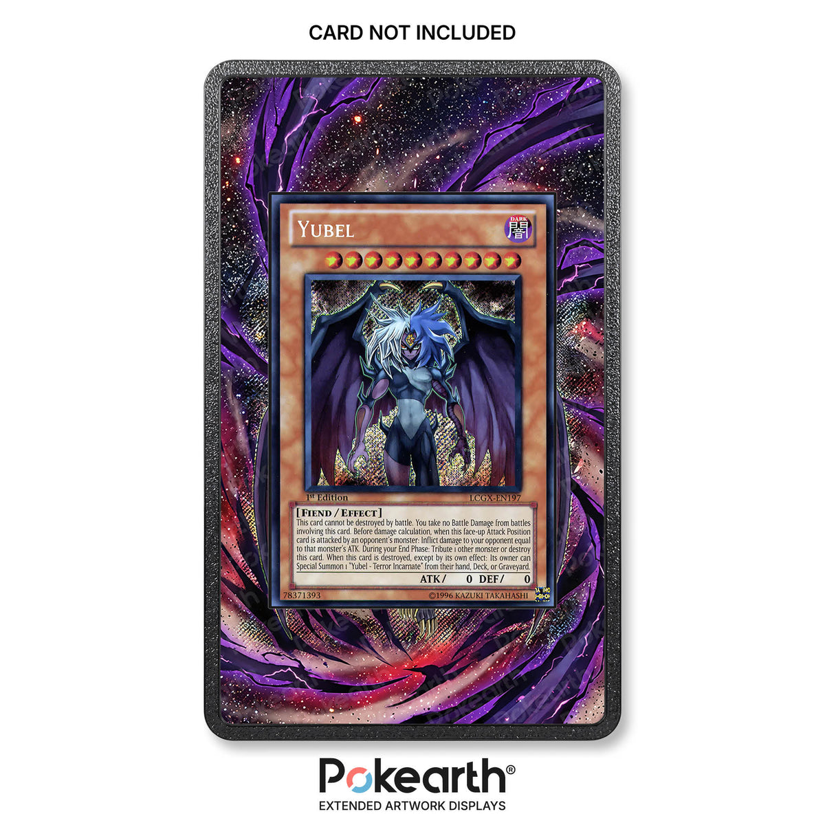 Yubel EN197 – Deck Box mit erweiterten Artwork für Yu-Gi-Oh! Karten