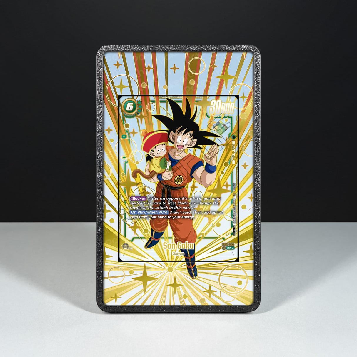 Son Goku FB03-064 - Custodia con Artwork Esteso per Carte Dragon Ball