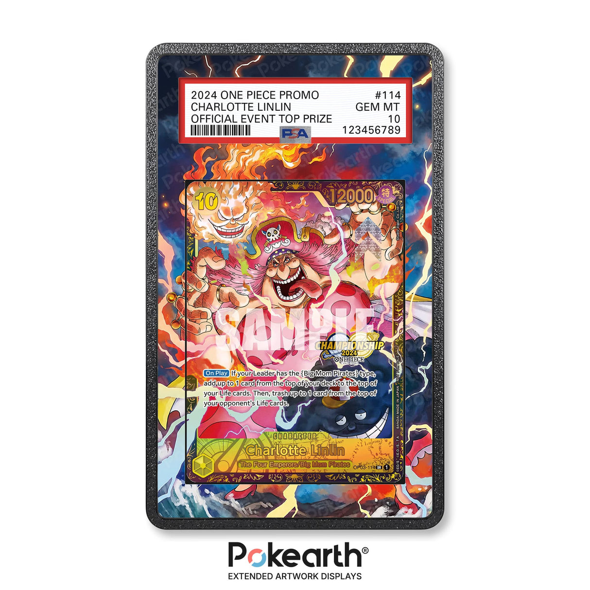 Charlotte Linlin OP03-114 - Extended Artwork Grading Card Case