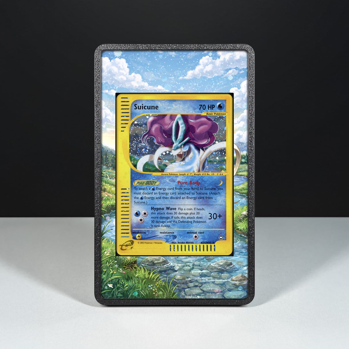 Suicune H25/H32 - Pokémon Extended Artwork Display Case