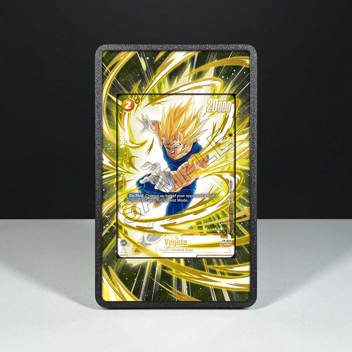 Vegeta FP-023 – Hülle mit erweitertem Artwork für Dragon-Ball-Karten