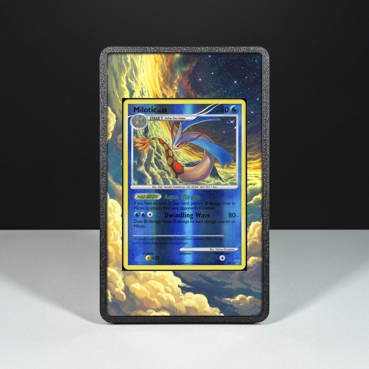Milotic Lv.52 SH7 - Hülle mit erweitertem Artwork für Pokémon-Karten