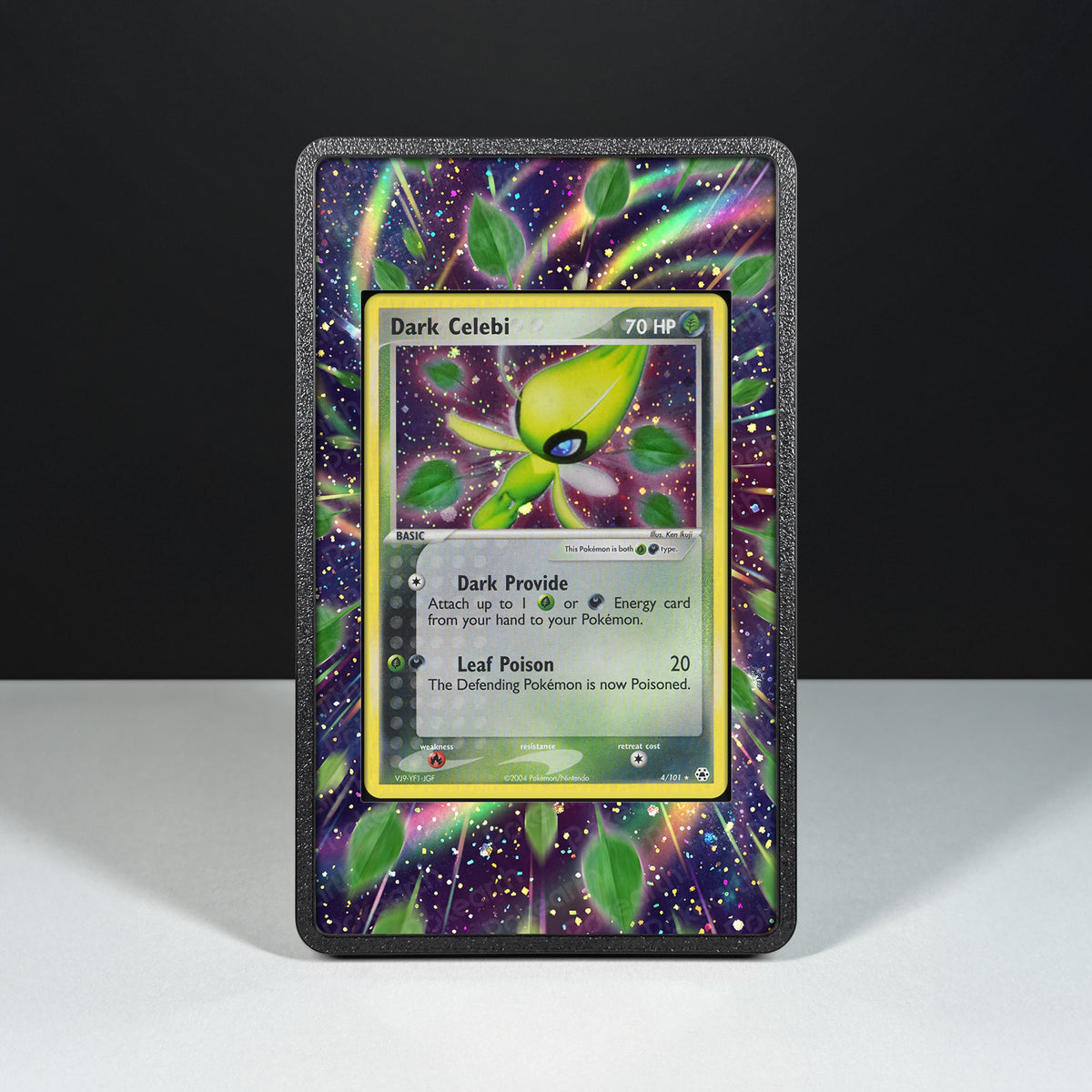 Dark Celebi 4/101 - Hülle mit erweitertem Artwork für Pokémon-Karten