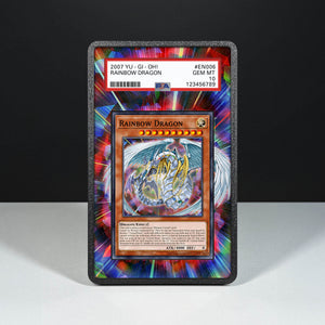 Drago Arcobaleno 006 - Custodia con Artwork Esteso per Carte Gradate