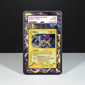 Raikou H26/H32 - Hülle mit erweitertem Artwork für gegradete Karten