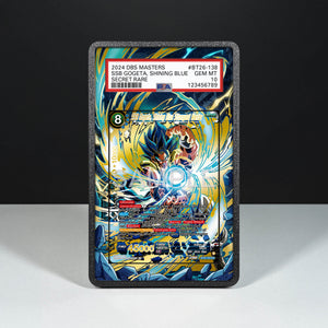 SSB Gogeta, Shining Blue BT26-138 - Graded Card Extended Artwork Display Case