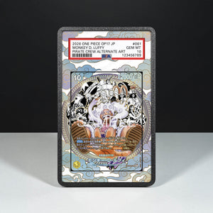 Monkey D. Luffy EB04-061 - Graded Card Extended Artwork Display Case