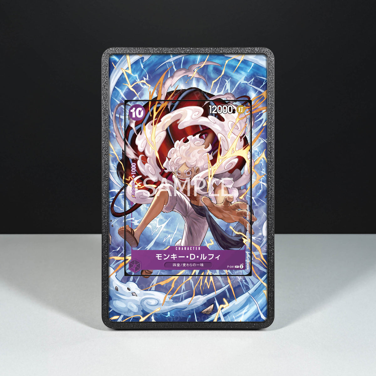 Monkey D. Luffy P-041 - Custodia con Artwork Esteso per Carte One Piece