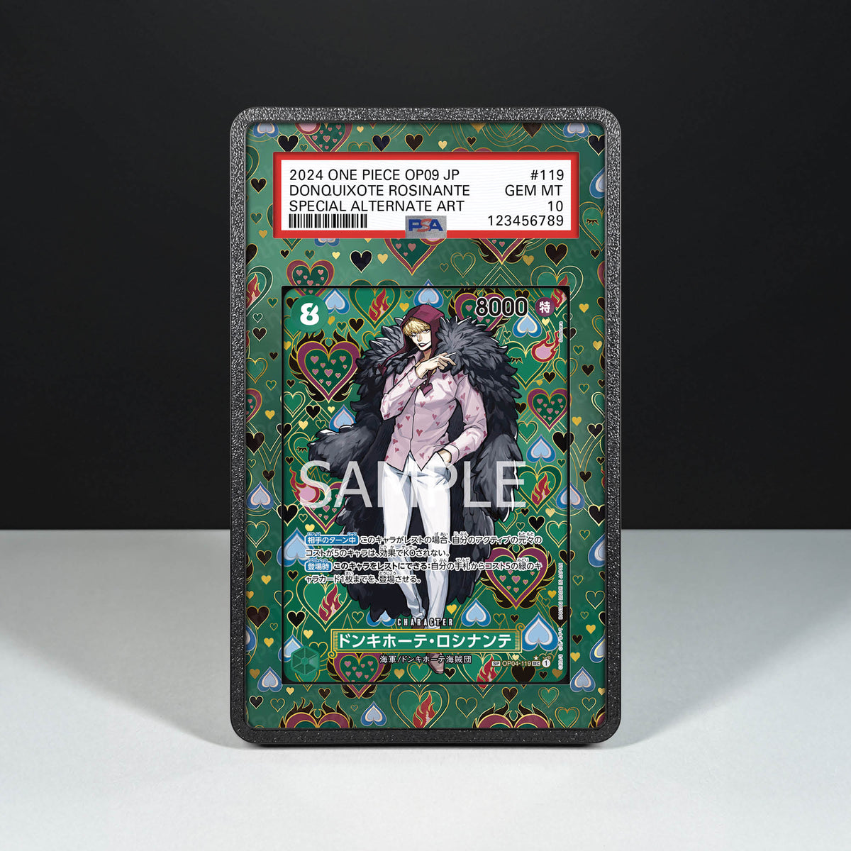 Donquixote Rosinante OP04-119 - Custodia con Artwork Esteso per Carte Gradate