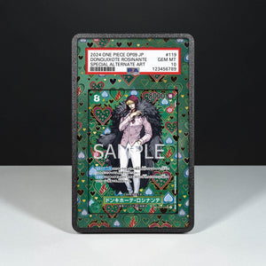 Donquixote Rosinante OP04-119 - Custodia con Artwork Esteso per Carte Gradate