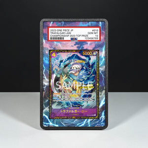 Trafalgar Law ST10-010 - Graded Card Extended Artwork Display Case