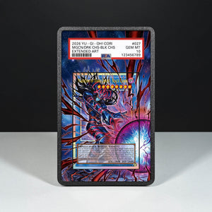 Magician of Dark Chaos - Black Chaos 027 - Graded Card Extended Artwork Display Case