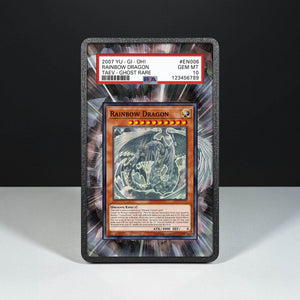 Drago Arcobaleno 006 Ghost Rare - Custodia con Artwork Esteso per Carte Gradate