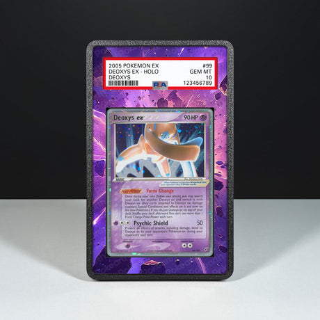 Deoxys ex 99/107 - Graded Card Extended Artwork Display Case - Display Case Extended Artwork Pokearth