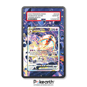 Deoxys V STAR GG46/GG70 - Graded Card Extended Artwork Display Case - Display Case Extended Artwork Pokearth