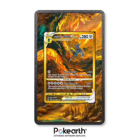 Dialga V ASTRO GG68/GG70 - Custodia con Artwork Esteso per Carte Pokémon - Display Case Extended Artwork Pokearth
