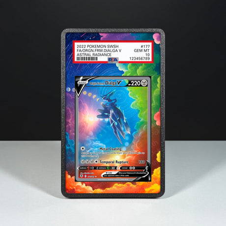Dialga V 177/189 - Graded Card Extended Artwork Display Case - Display Case Extended Artwork Pokearth