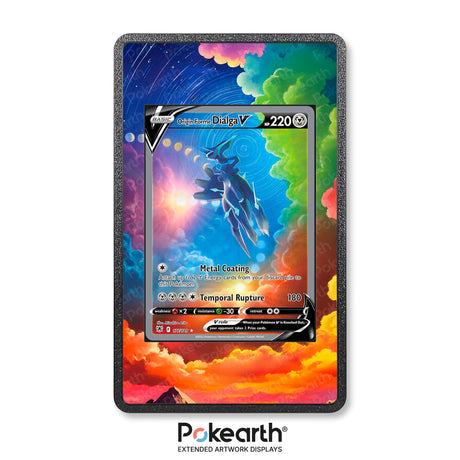 Dialga V 177/189 - Custodia con Artwork Esteso per Carte Pokémon - Display Case Extended Artwork Pokearth