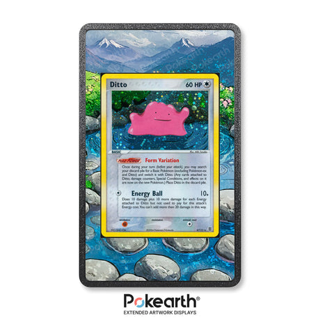 Ditto 4/112 - Custodia con Artwork Esteso per Carte Pokémon - Display Case Extended Artwork Pokearth