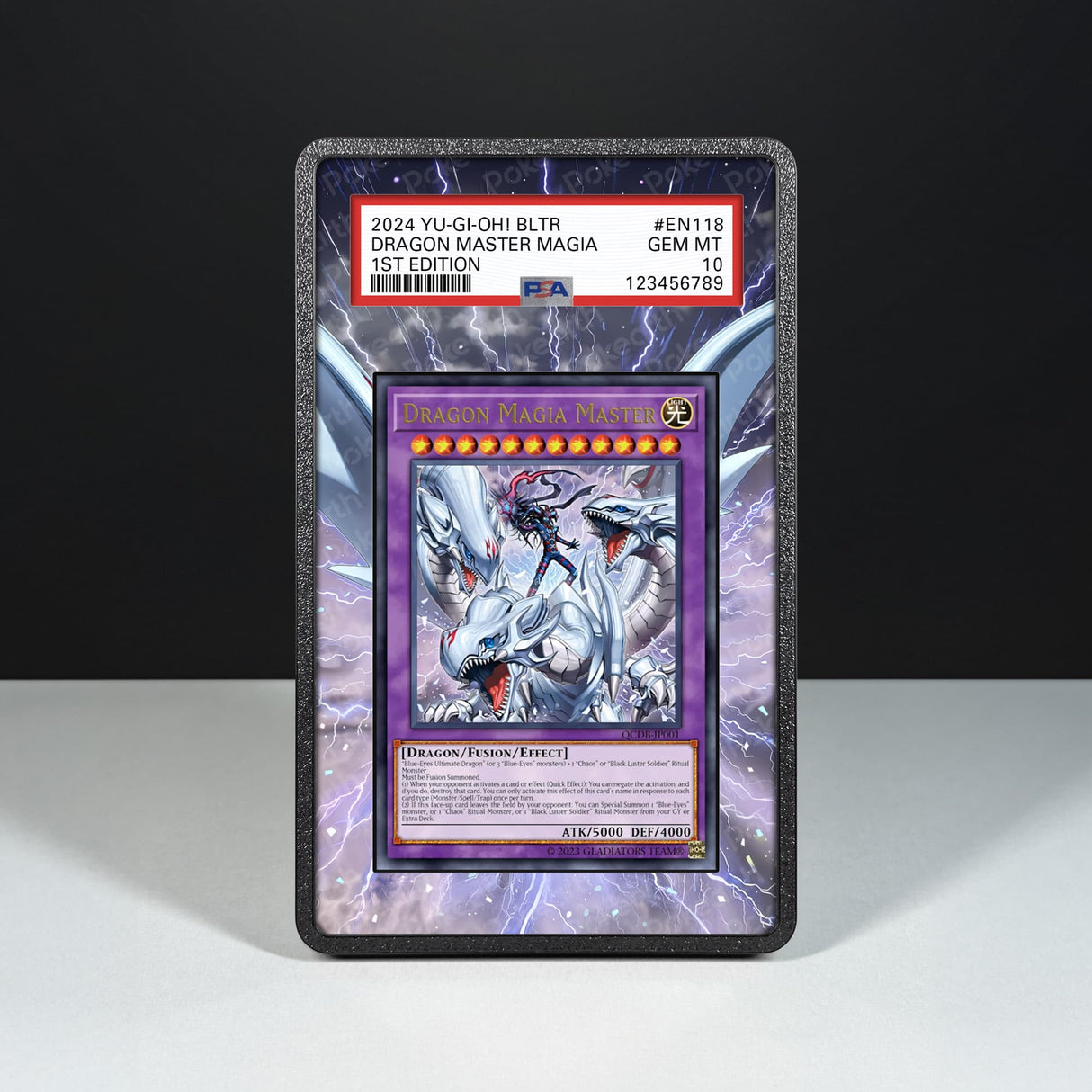 Magia Signore dei Draghi 118 - Custodia con Artwork Esteso per Carte Gradate - Display Case Extended Artwork Pokearth