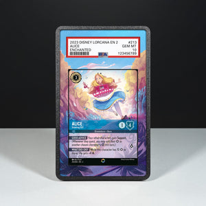 Alice - Growing Girl 213/204 Enchanted - Graded Card Extended Artwork Display Case - Display Case Extended Artwork Pokearth