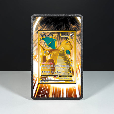 Dragonite EX 106/108 - Custodia con Artwork Esteso per Carte Pokémon - Display Case Extended Artwork Pokearth